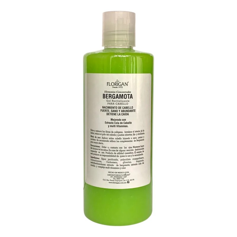 Bergamota Set Shampoo 1lt. Y Gel 500ml. Florigan