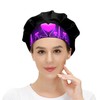 Women's Working Cap Pink Heart Waving Lines Adjustable Working Hats