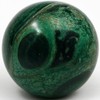 Natural Polished Polished Glass with Energy Properties, Polished Glass Ball (Asian Quezai Stone, 3 cm)