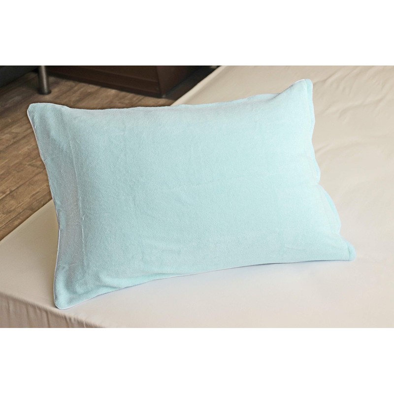 CAMEL PALMS Japanese Pillow Cover Cotton Pile Terry Cloth Fluffy