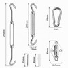 Sekey Awning Mounting Kit Accessories Mounting 8 Inch for Fixing