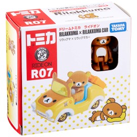 Tomica Dream Tomica Ride On R07 Rilakkuma x Rilakkuma