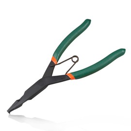 LEONTOOL 9 Inches Angle Tip Lock Ring Pliers Special Circlip Pliers with Black Finish for Removing Installing Gearshift Locking Rings