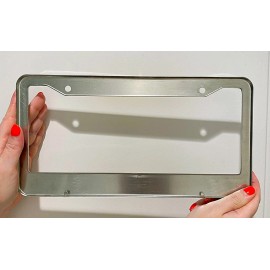 Unbranded SRT 392 Stainless Steel License Plate Frame