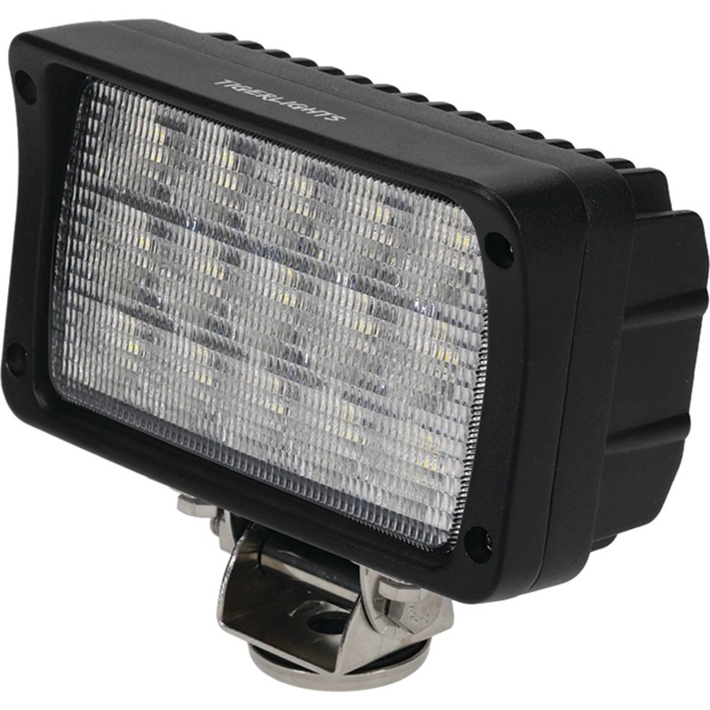 Tiger Lights TL130F LED Rectangular Flood Light 3500 Lumens, 55