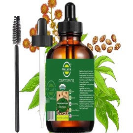 Aceite De Ricino Orgánico Certificado Usda 100 Puro                                                                                                   