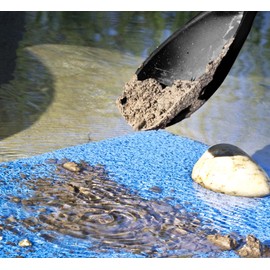 SE Black Prospector's Scoop - 12.5" Heavy-Duty Plastic Tool for Metal Detecting, Gold Panning, Treasure Hunting, and Gardening