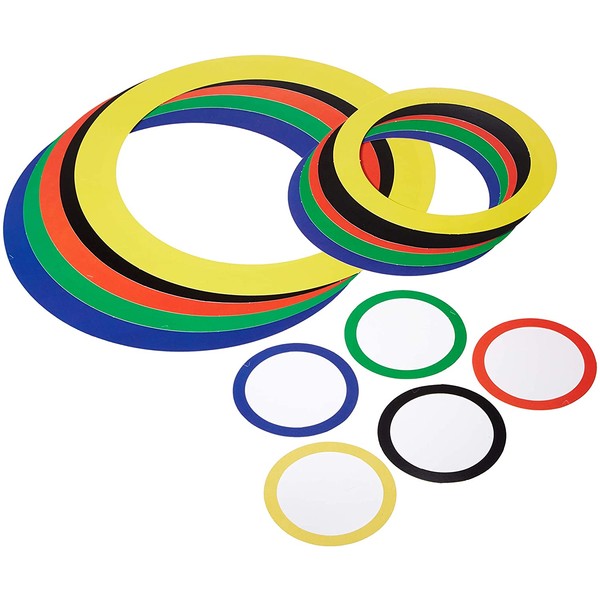 Sports Party Rings (asstd colors) Party Accessory  (1 count) (15/Pkg)