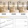 4pcs 30 cm Bar LED Cabinet Light Installation Kit with