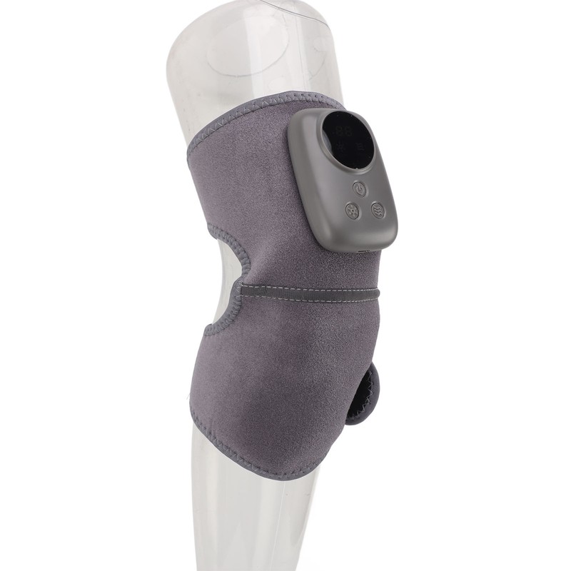 Knee Massager Vibration Single with Multiple Modes Adjustable Strap USB