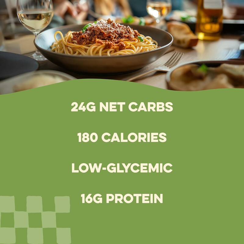 Al Dente Carba-Nada Egg Fettuccine - Lower Carb, High Protein