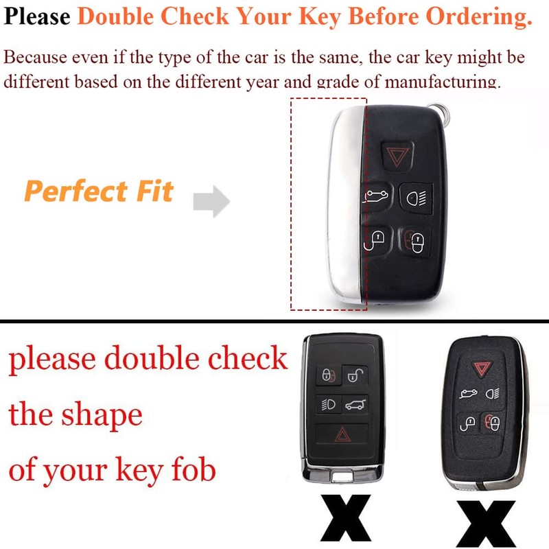SANRILY for Land Rover LR4 Key Case for Range Rover