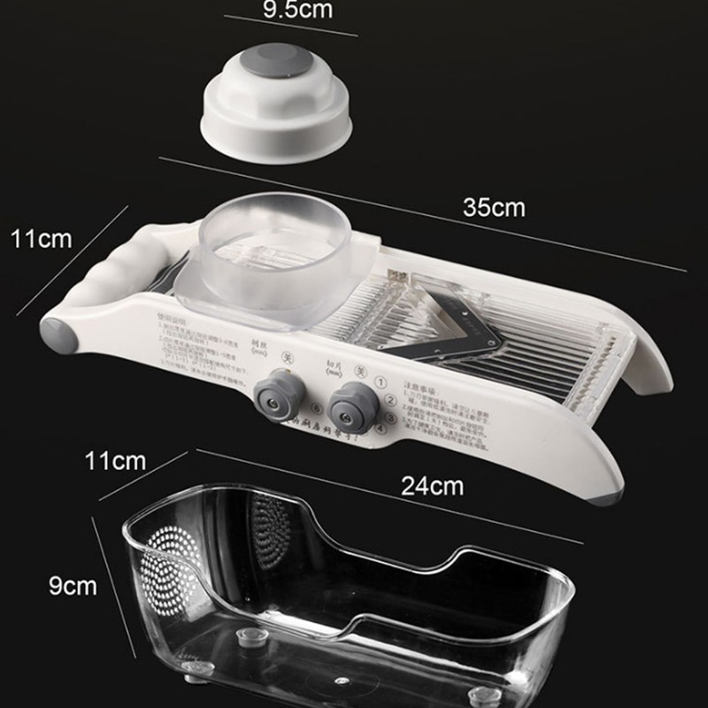 Fruit and Vegetable Slice Cutter Stainless Steel Lemon Potato Slicing