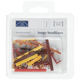 Karen Foster Design 24-Piece Loopy Bradlines, Feisty
