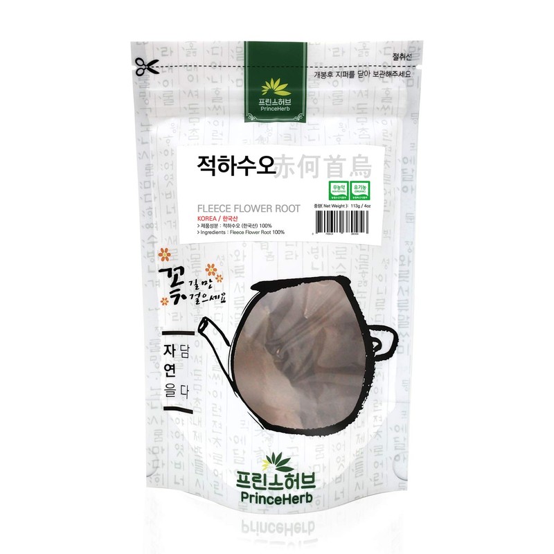 [Medicinal Korean Herb] Fleece Flower Root (Heshouwu/적하수오) Dried Bulk Herbs
