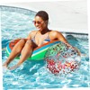 FELTECHELECTR Sequin Beach Ball Inflatable Glitter Ball for Summer Pool