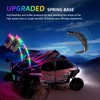 Ehaho 2 Pack 1FT LED Whip Lights With Spring Base,