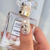 Crystal Snowflake Handmade Nail Tips - Ballerina L / 크리스탈