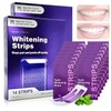2Pcs Purple Teeth Whitening Strips, Gentle Daily Purple Whitening Strips,