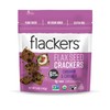 Flackers Organic Flax Seed Crackers Cinnamon & Currants, 5 Ounce