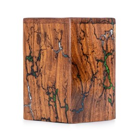 STONLIF Wooden Urns for Human Ashes Adult Male, Female - Wood Urn for Ashes for Women, Resin Decorative Urns - Memorial, Burial Wooden Cremation Urns for Human Ashes Upto 20 lbs, Thunderstorm - 1pc