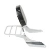 XMT-MOTO Chrome Backrest Sissy Bar W/Luggage rack For Honda Magna