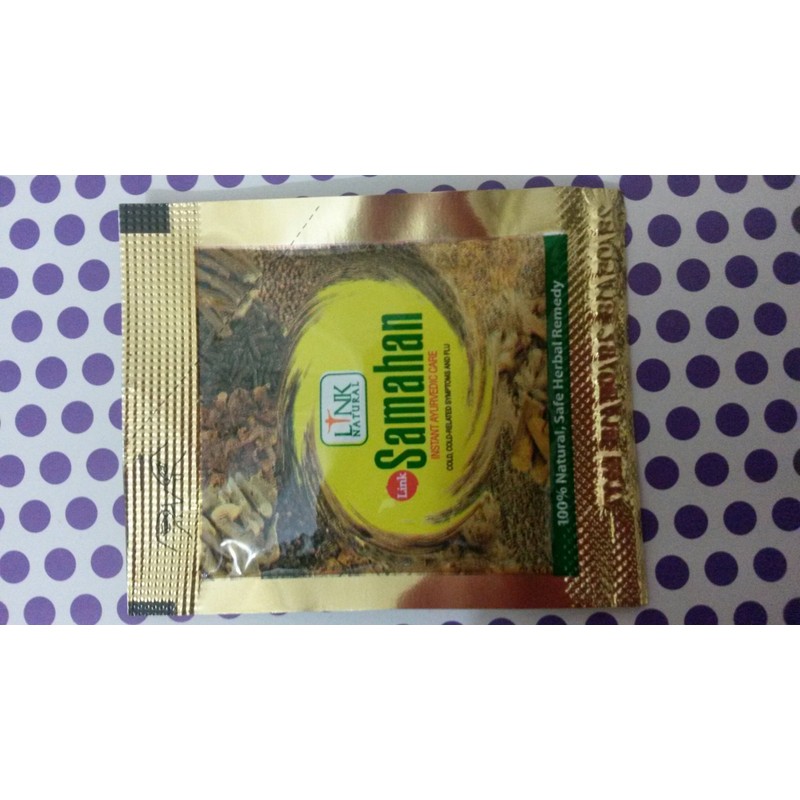 50 Sachets Samahan Ayurvedic Herbal Ceylon Tea Natural Drink