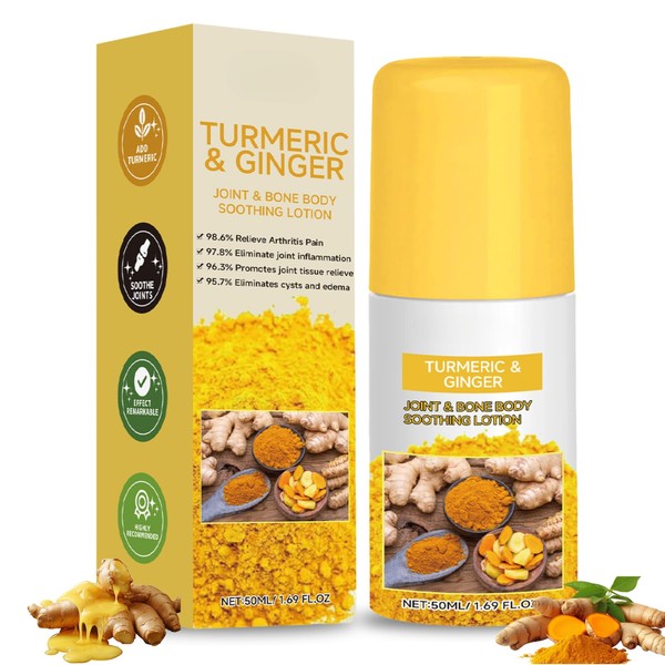 Turmeric & Ginger Pain Relief Cream, Joint & Bone Cream