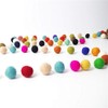 Kojoon 50pc 20mm DIY Christmas Decor Wool Felt Balls Mixed