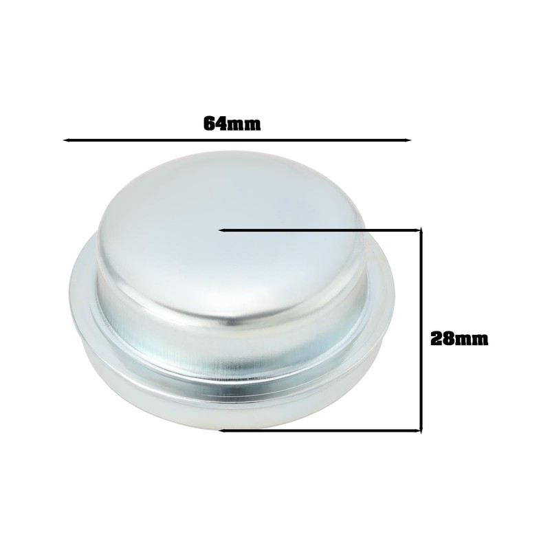 SG Store 4 x Trailer Wheel Hub Cover Bearing Dust