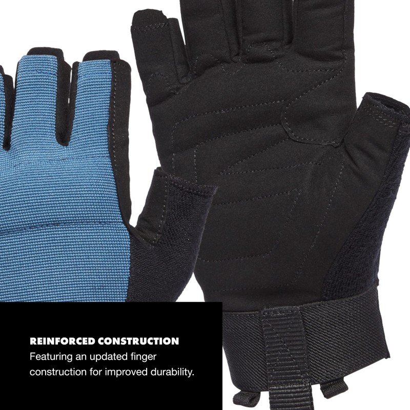 Black Diamond Unisex Crag Half-Finger Gloves Climbing Gloves, Via Ferrata,