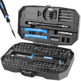 KIROGILY Juego de Desarmadores, Kit de Desarmadores para PC 154 en 1