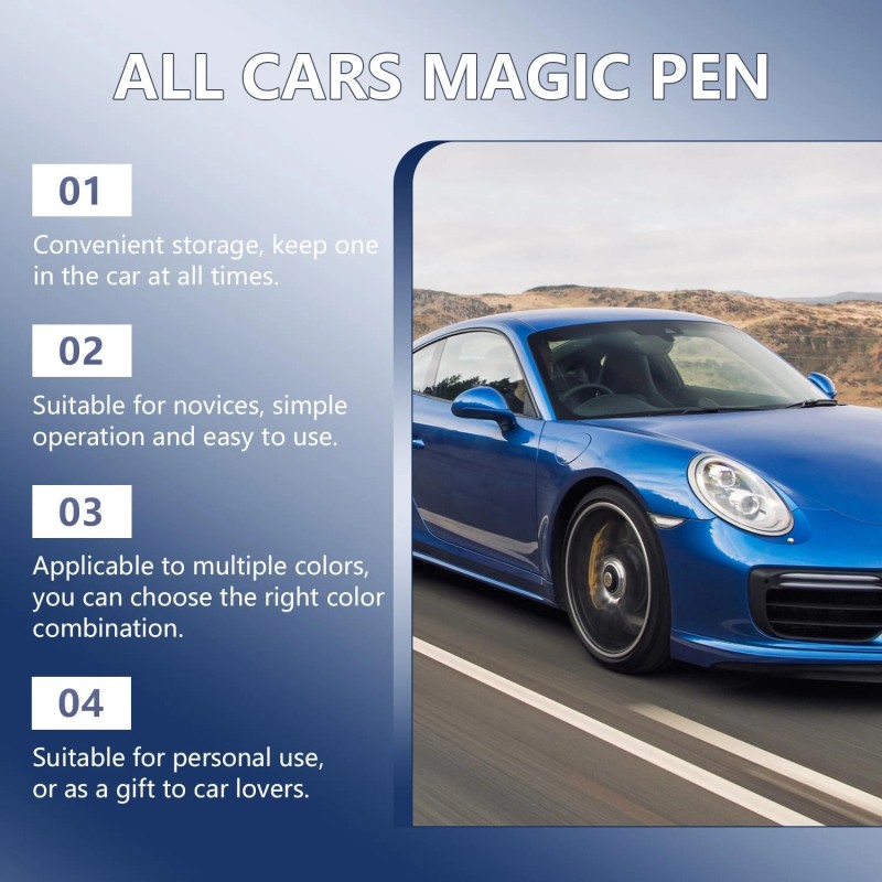 All Cars Magic Pen, Car Paint Scratch Repair Pen, Car