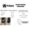 Tako X2- Retractable Utility Knife, Quick Change, Instant Extra Blade