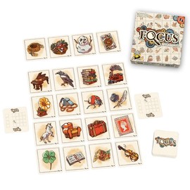 MAR LÚDICO | Juego de Mesa para Toda la Familia | Ambientado en el Universo de Sherlock Holmes | Juego de Deducción y Asociar Ideas | para 2 Jugadores | Focus | Edición en Español