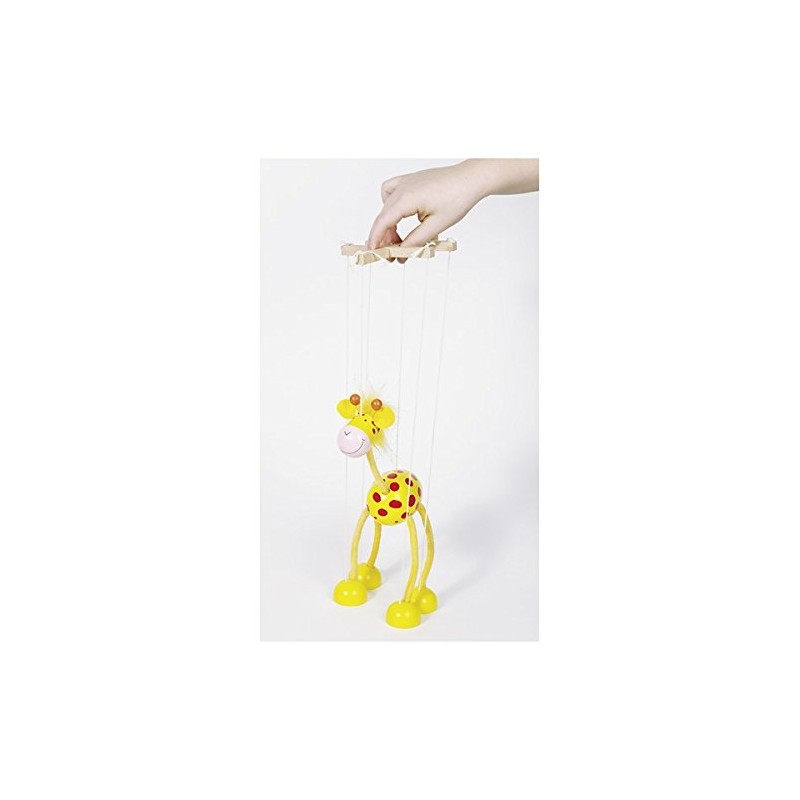 Marionette Giraffe: H= 27 cm, Holz, per Stück