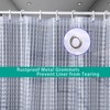 Heavyweight 8G Bathroom Curtain Liner, 72' W x 72' H