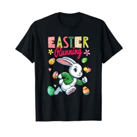 Easter Running Costume Bunny Runner Matching Family Kids T-Shirt