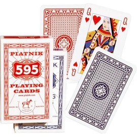 Piatnik 1395 "Bridge 595 Lino Card Game (55-Piece)