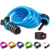 Opaza Bike Lock with 5-Digit Code, 1.2 m/4 ft Bicycle