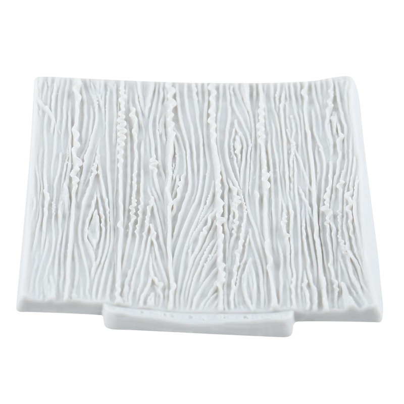 TAOXIBEI Bark Texture Polymer Clay Molds Tree Bark Texture Silicone