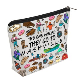 WZJHCL Nashville Trip Travel Pouch Bag Travel Vacation Gift Souvenir Holiday Storage Pouch Bag (Nashville)
