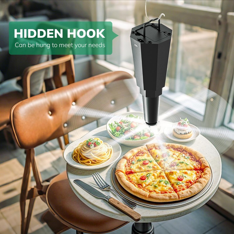 Rechargeable Fly Fans for Tables, Table Fans to Keep Flies