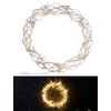 Lunartec LED Wreath LED light wreath for windows, doors and