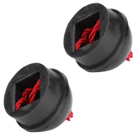 TINGDUANJIAN 2PCS Billiard Chalk Holder Rubber Chalk Holder Chalk Container Cap Accessory for Billiard Pool Table Stick Club