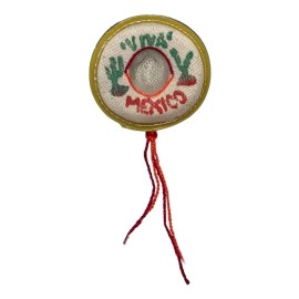 25 Sombrero Mini 5cm Tapa Botella Adorno Mexicano Fiesta Color