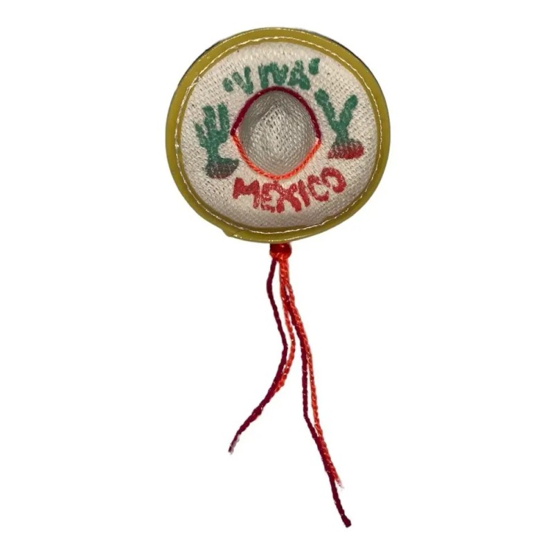 25 Sombrero Mini 5cm Tapa Botella Adorno Mexicano Fiesta Color