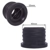 SKIR'CO (2 pcs) Black 40 x 25 mm Sleeve for