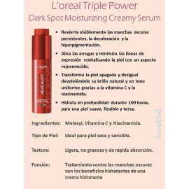 L'oreal Triple Power Suero Cremoso Antimanchas 50ml