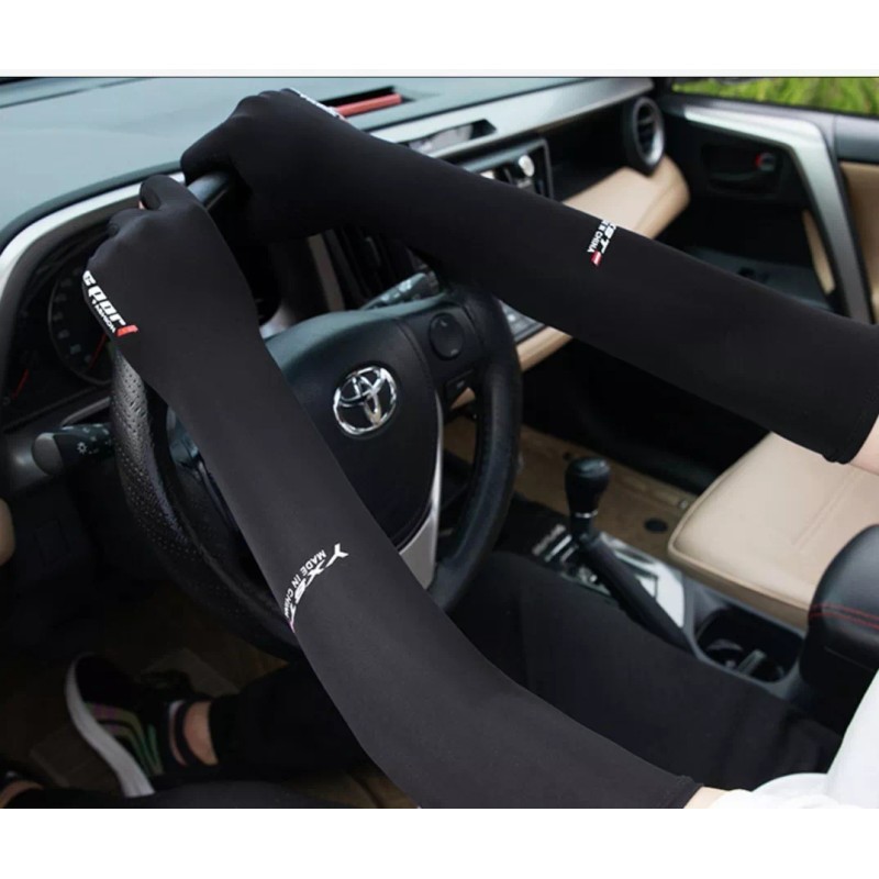 Homheal Mangas Con Protección Uv, Dedos Y Grip Touch Para